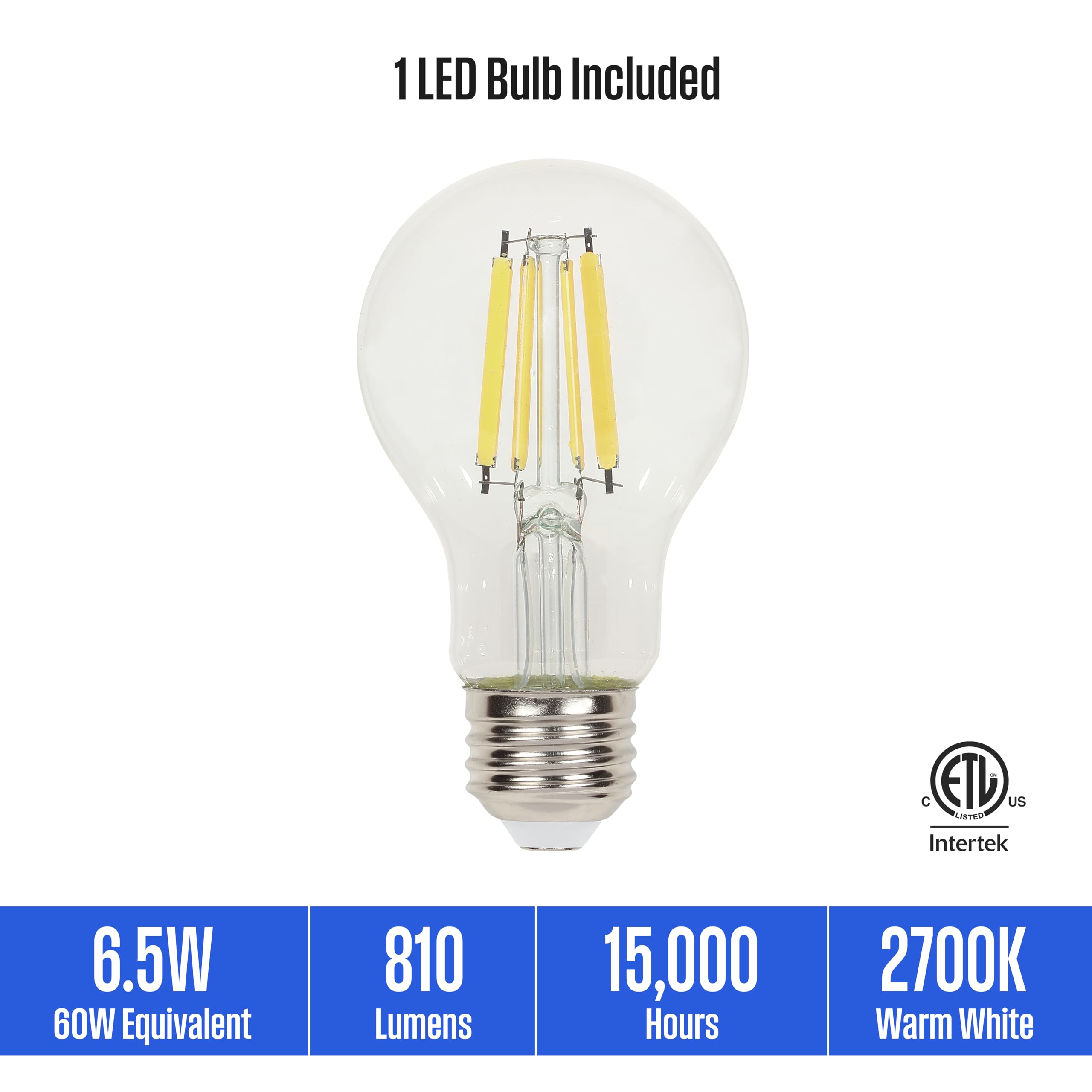 Westinghouse 6132800 Fiona Traditional One Light LED Indoor Mini Pendant, Brushed Nickel Finish, Clear Seeded Glass - Image 4