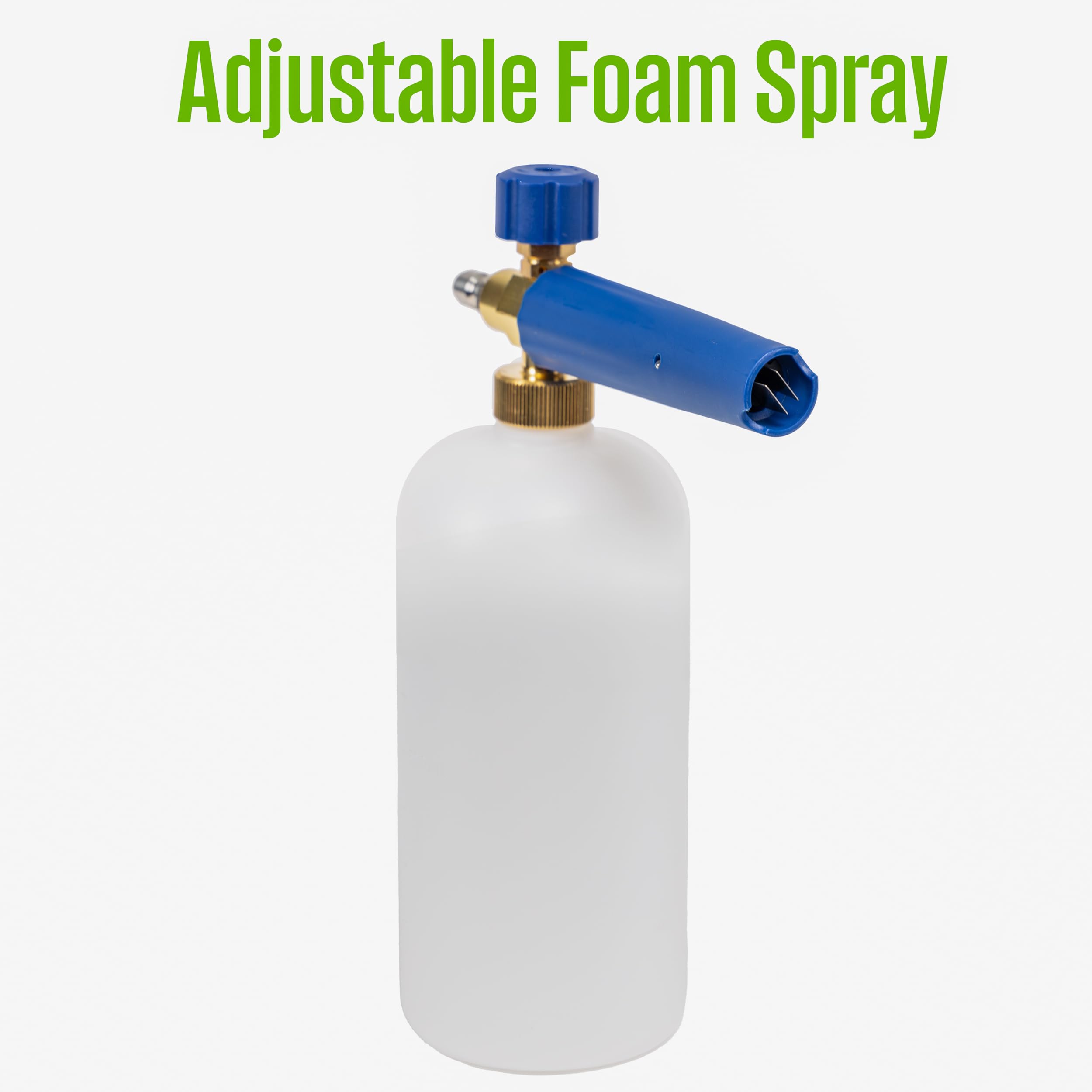 Westinghouse Auto Pressure Washer Accessory Kit; Auto Foam Soap Cannon with Quick Connect, Microfiber Wash Mitt, Auto Detailing Towel; Fits Most Gas and Electric Pressure Washers - Image 3