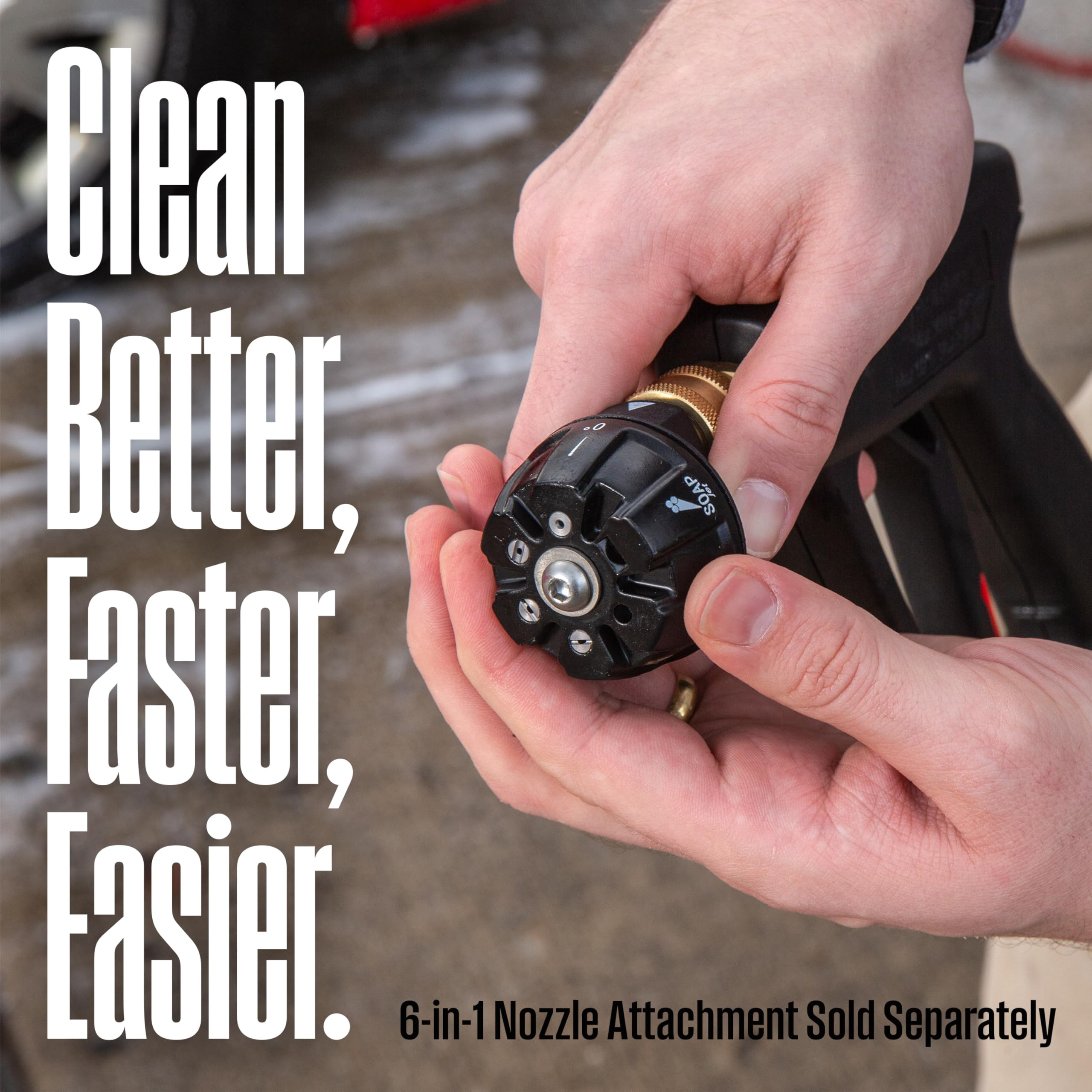 Westinghouse ePX3050 Electric Pressure Washer, 2100 Max PSI 1.76 Max GPM with Foam Cannon and Turbo Nozzle, for Cars/Fences/Driveways/Home/Patios - Image 10