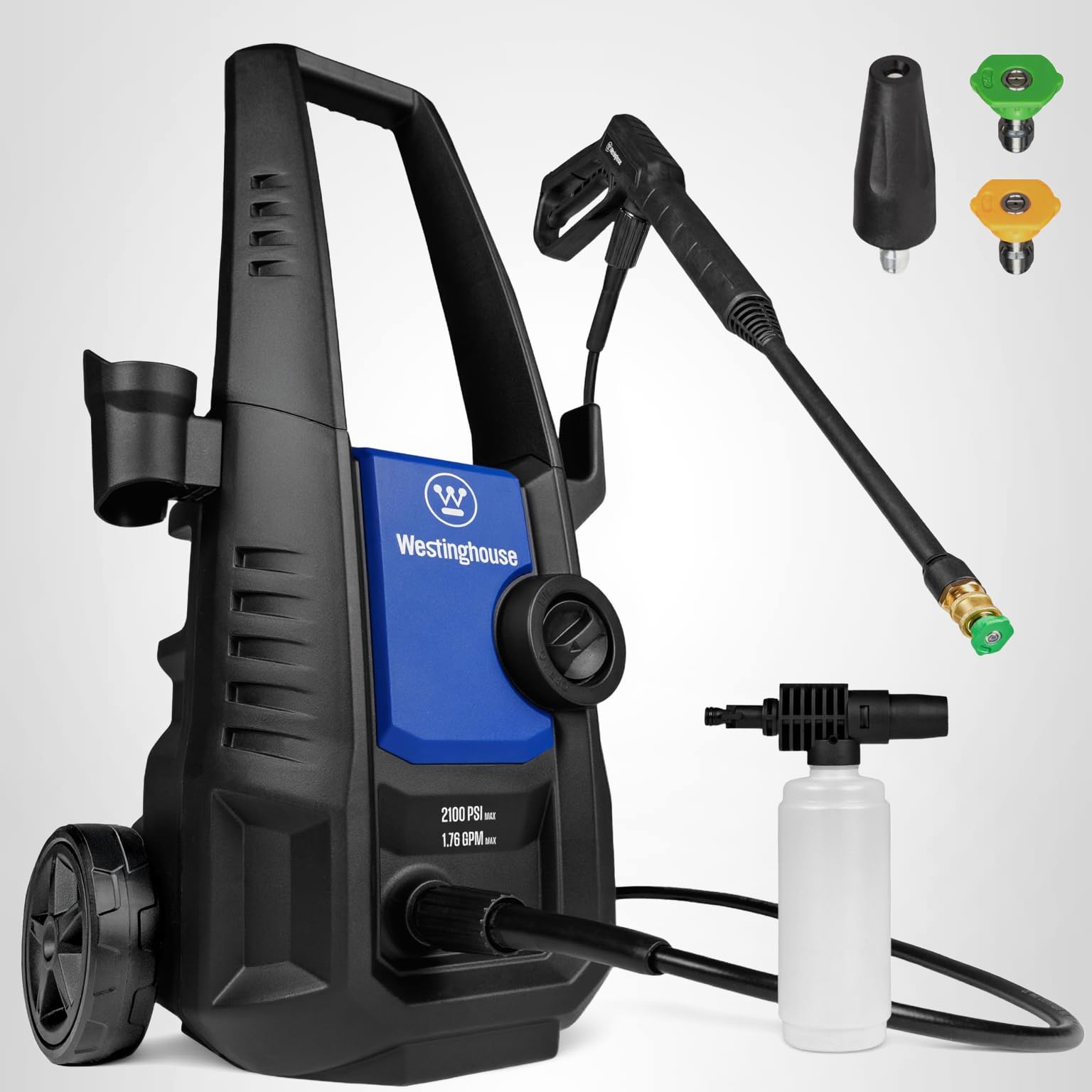 Westinghouse ePX3050 Electric Pressure Washer, 2100 Max PSI 1.76 Max GPM with Foam Cannon and Turbo Nozzle, for Cars/Fences/Driveways/Home/Patios - Image 12