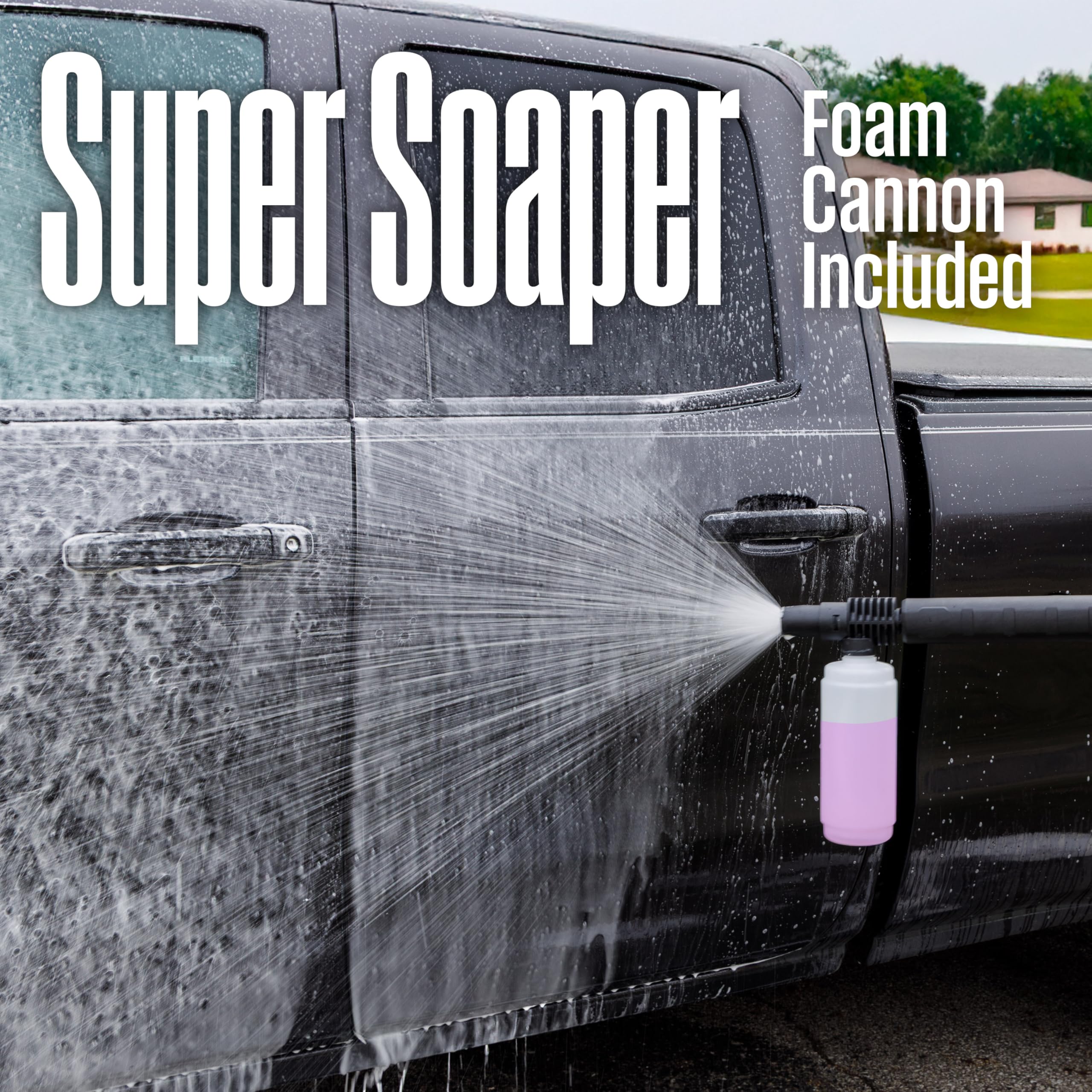 Westinghouse ePX3050 Electric Pressure Washer, 2100 Max PSI 1.76 Max GPM with Foam Cannon and Turbo Nozzle, for Cars/Fences/Driveways/Home/Patios - Image 3