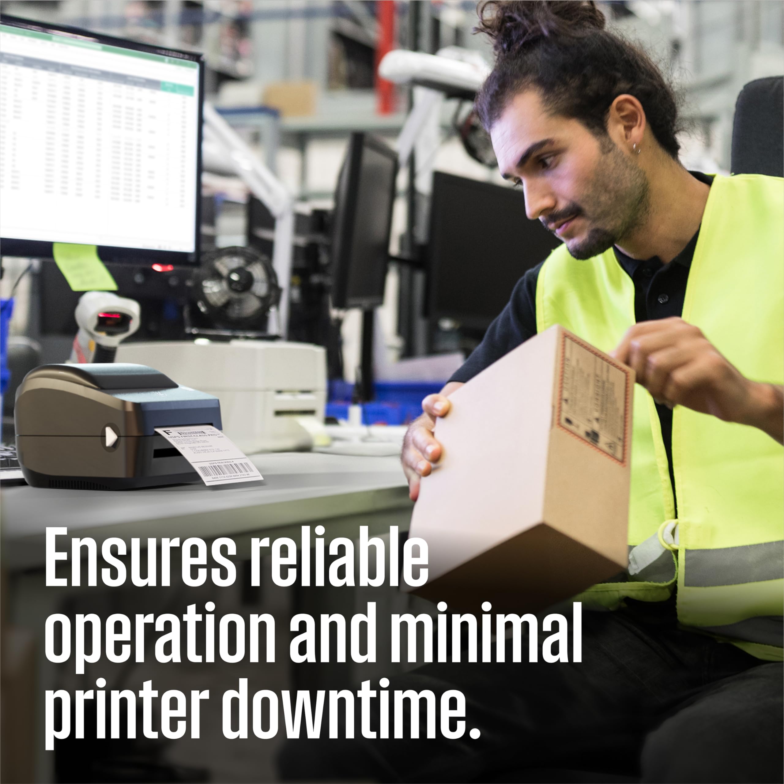 Westinghouse Thermal Shipping Label Printer USB, 4x6 Label Commercial Grade, Compatible with USPS, UPS, FedEx, Shopify, Amazon, Small Business, Desktop Label Printer for Packages, Includes Labels - Image 9