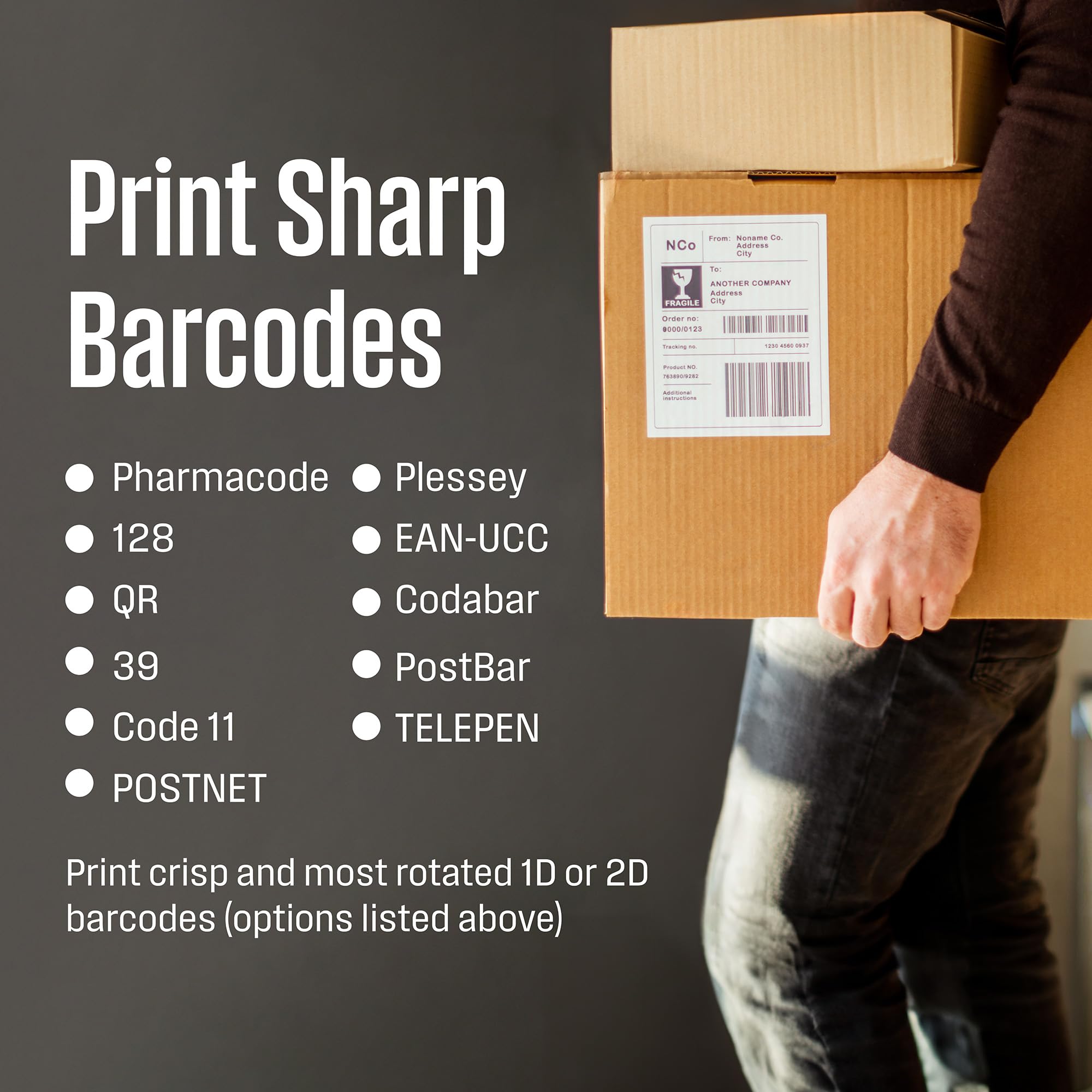 Westinghouse Thermal Transfer Ribbon, 4.33" x 243', 0.5" Core, Compatible with Zebra GC420t, GK420t, GX420t, Premium Wax Resin Enhanced Ink Side Out Wax Ribbon for Thermal Printers, Black, 6 Rolls - Image 6