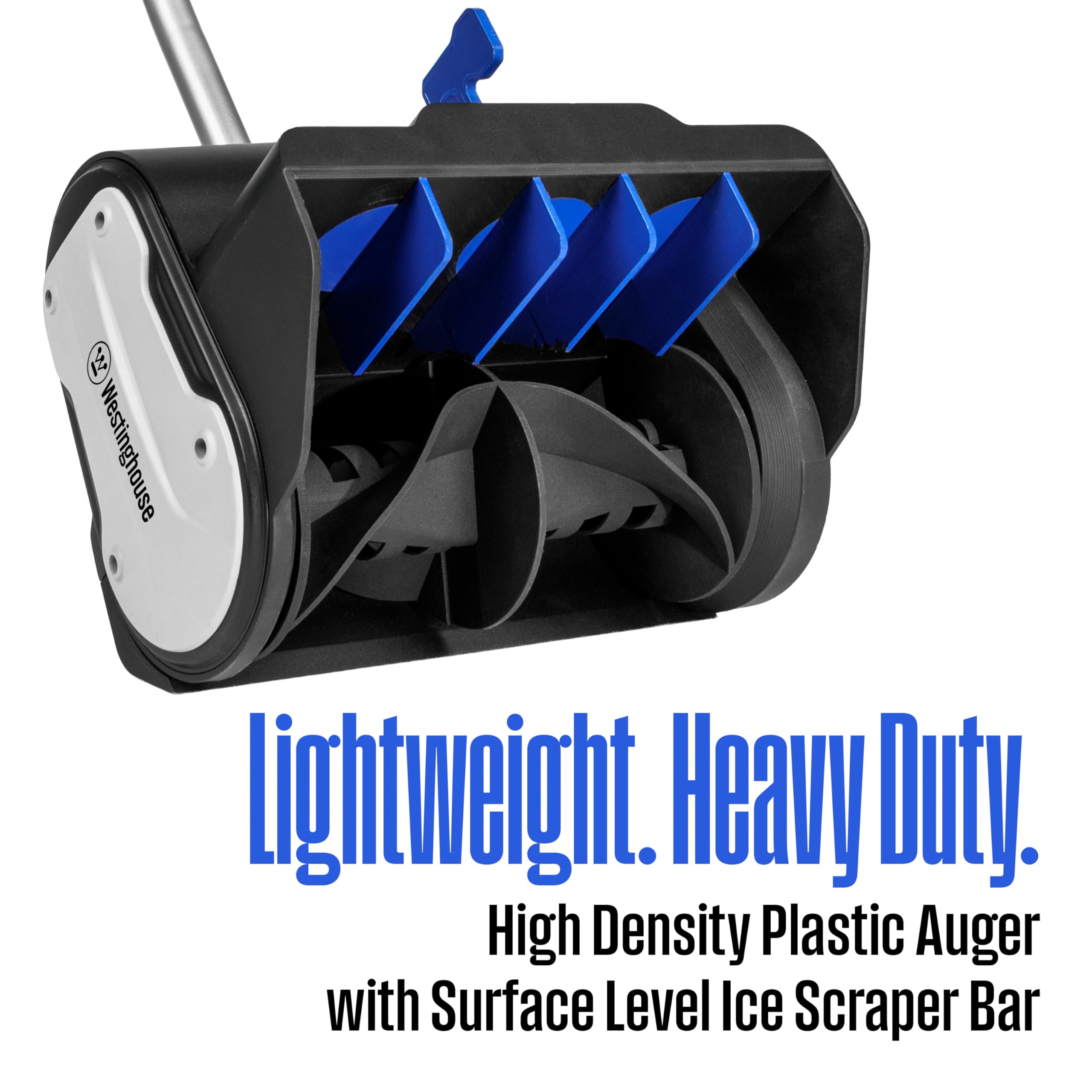 Westinghouse WSnow11S 20V Cordless Electric Snow Shovel, 11-Inches Wide with 4Ah Battery and Fast Charger, 20 ft. Throwing Distance, Plows 300 lbs/min for Driveway/Steps/Sidewalk/Porch - Image 8