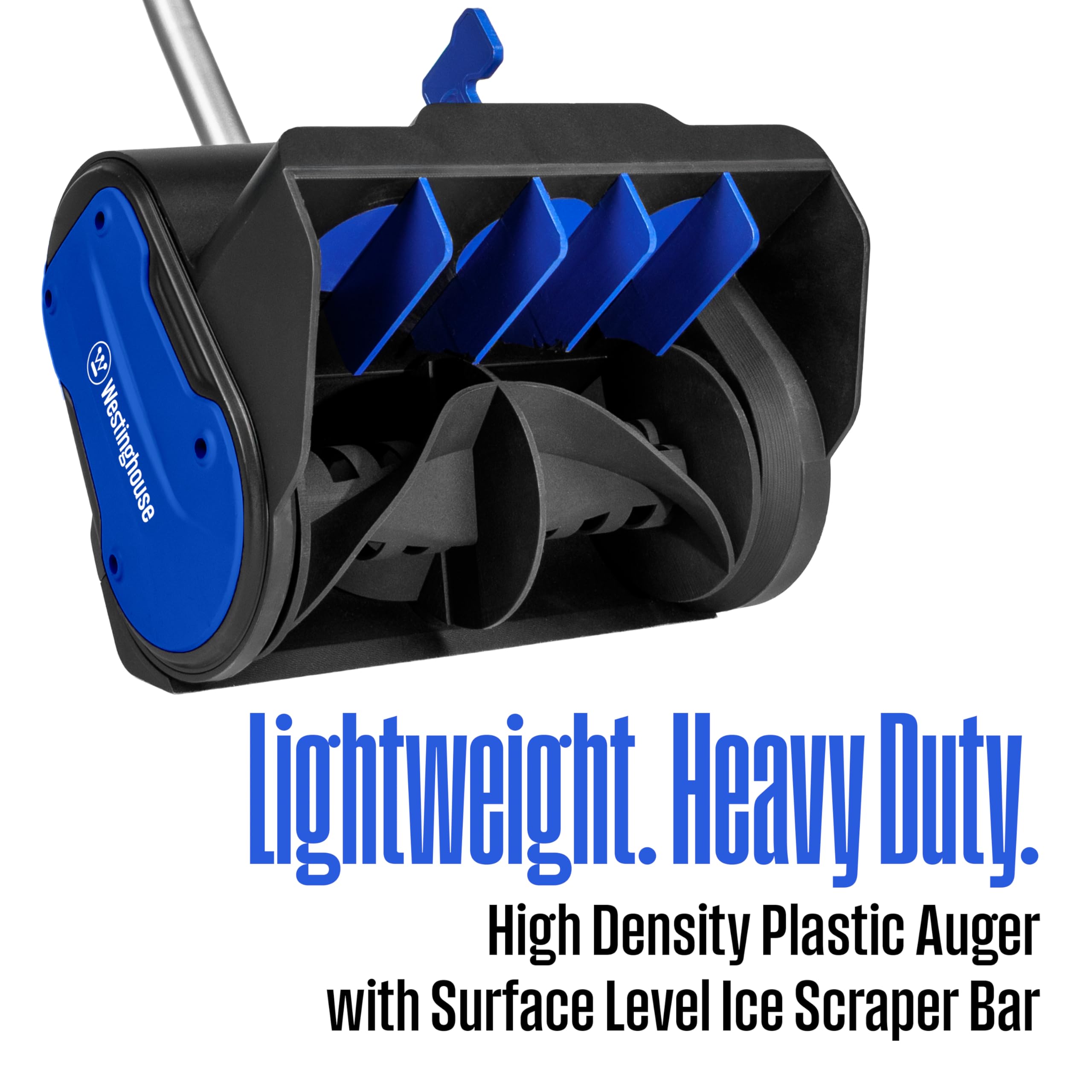 Westinghouse WSnow11S AC Corded Electric Snow Shovel, 11-inches Wide with 20 ft. Throwing Distance, Plows 300 lbs/min for Driveway/Steps/Sidewalk/Porch - Image 7