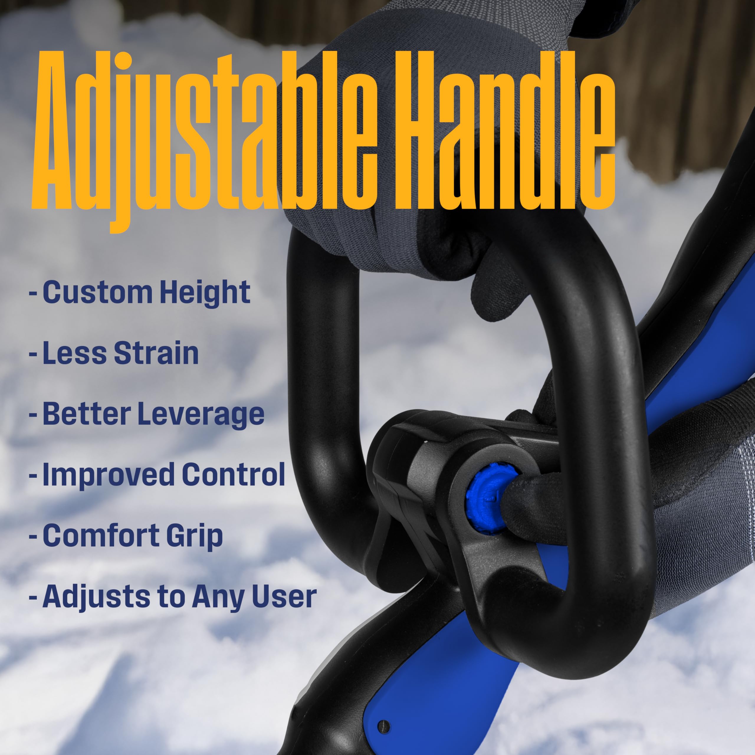 Westinghouse WSnow11S AC Corded Electric Snow Shovel, 11-inches Wide with 20 ft. Throwing Distance, Plows 300 lbs/min for Driveway/Steps/Sidewalk/Porch - Image 8