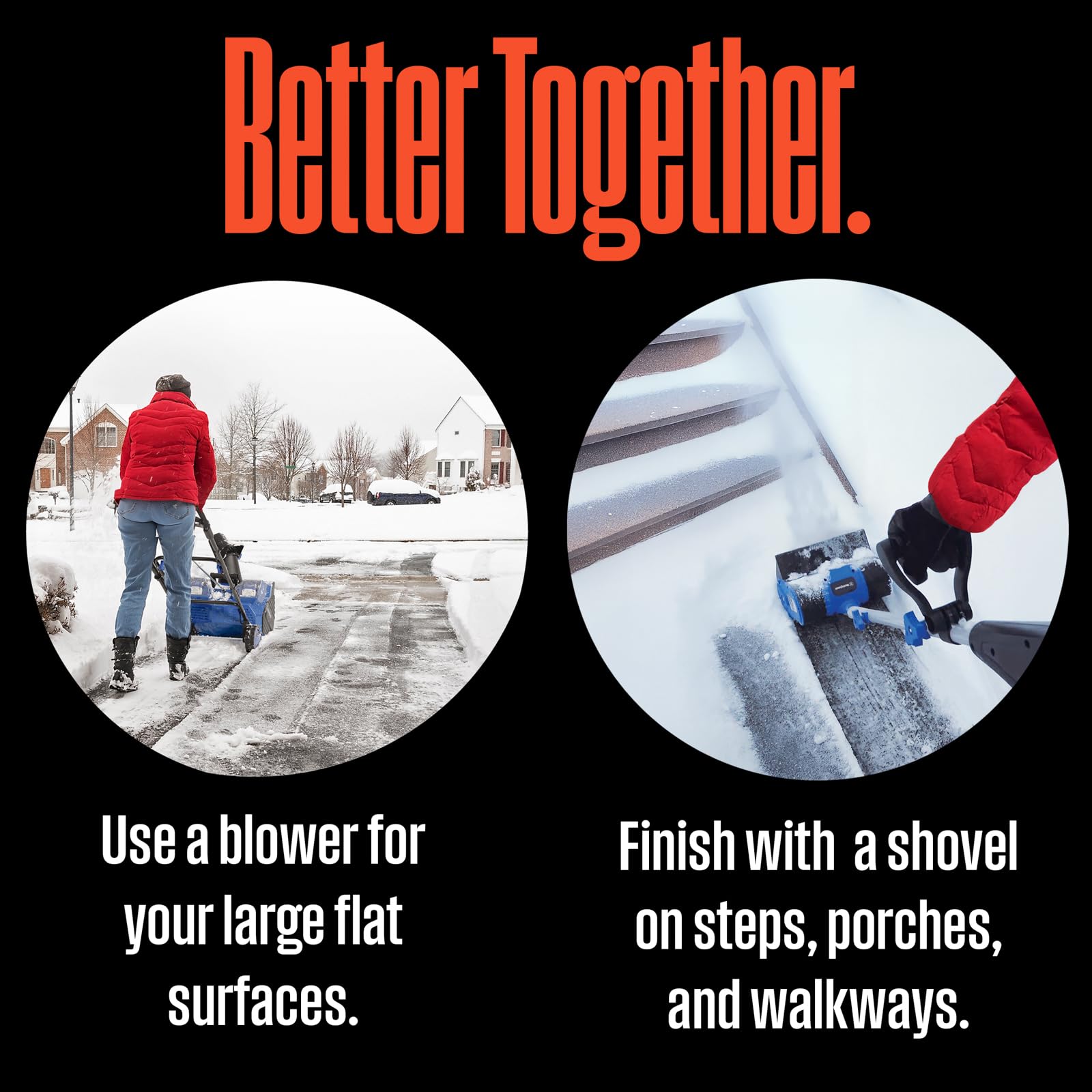 Westinghouse WSnow11S Corded Snow Shovel, 11-inches Wide, Electric Snow Shovel with 20ft Throwing Distance, Plows 300lbs/min for Driveway/Steps/Sidewalk/Porch - Image 10