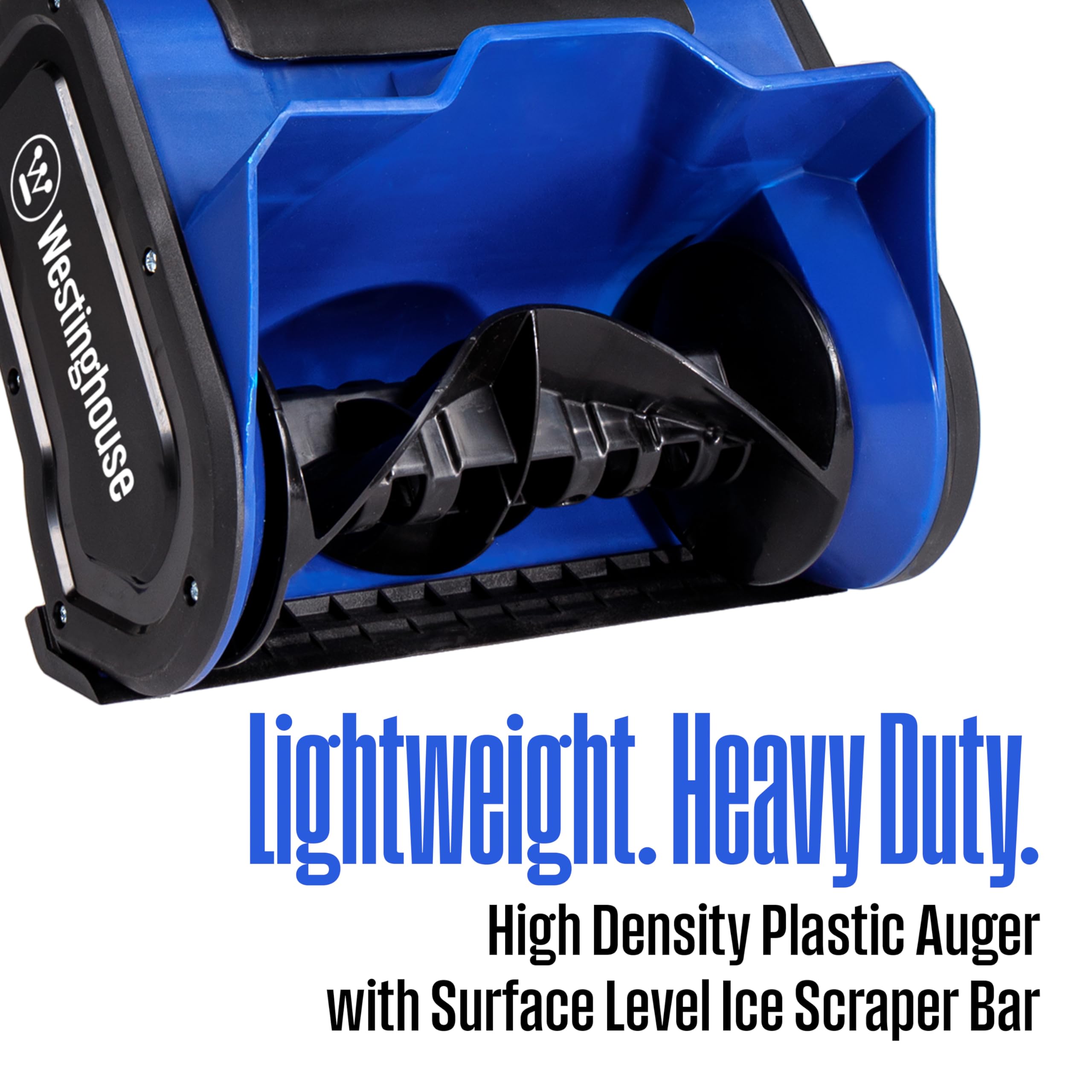 Westinghouse WSnow11S Corded Snow Shovel, 11-inches Wide, Electric Snow Shovel with 20ft Throwing Distance, Plows 300lbs/min for Driveway/Steps/Sidewalk/Porch - Image 3